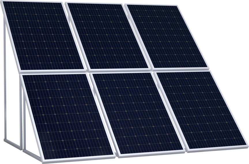 Structure of solar panels